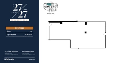 2727 Paces Ferry Rd SE, Atlanta, GA à louer Plan d’étage- Image 1 de 1