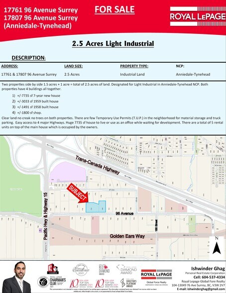 17761 96 Av, Surrey, BC à vendre - Photo du bâtiment - Image 2 de 5