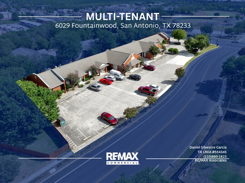 6029 Fountainwood St, San Antonio, TX à vendre - Photo du bâtiment - Image 1 de 10