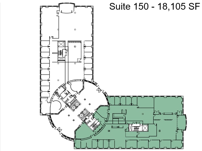 1751 Lake Cook Rd, Deerfield, IL for lease Floor Plan- Image 1 of 5
