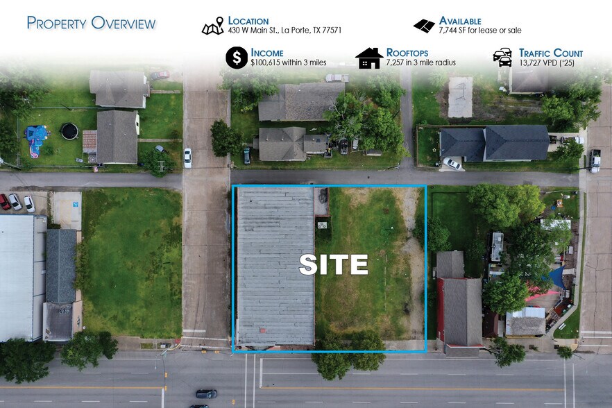430 W Main St, La Porte, TX à vendre - Photo du bâtiment - Image 2 de 3