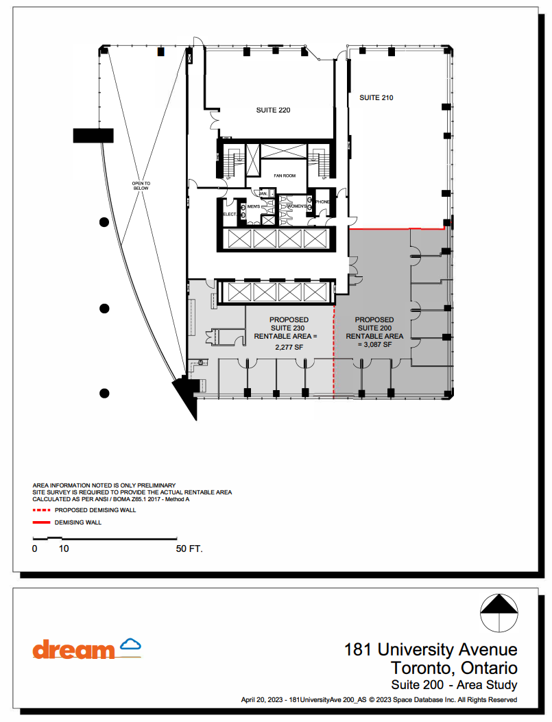 150 York St, Toronto, ON à louer Plan d’étage- Image 1 de 1