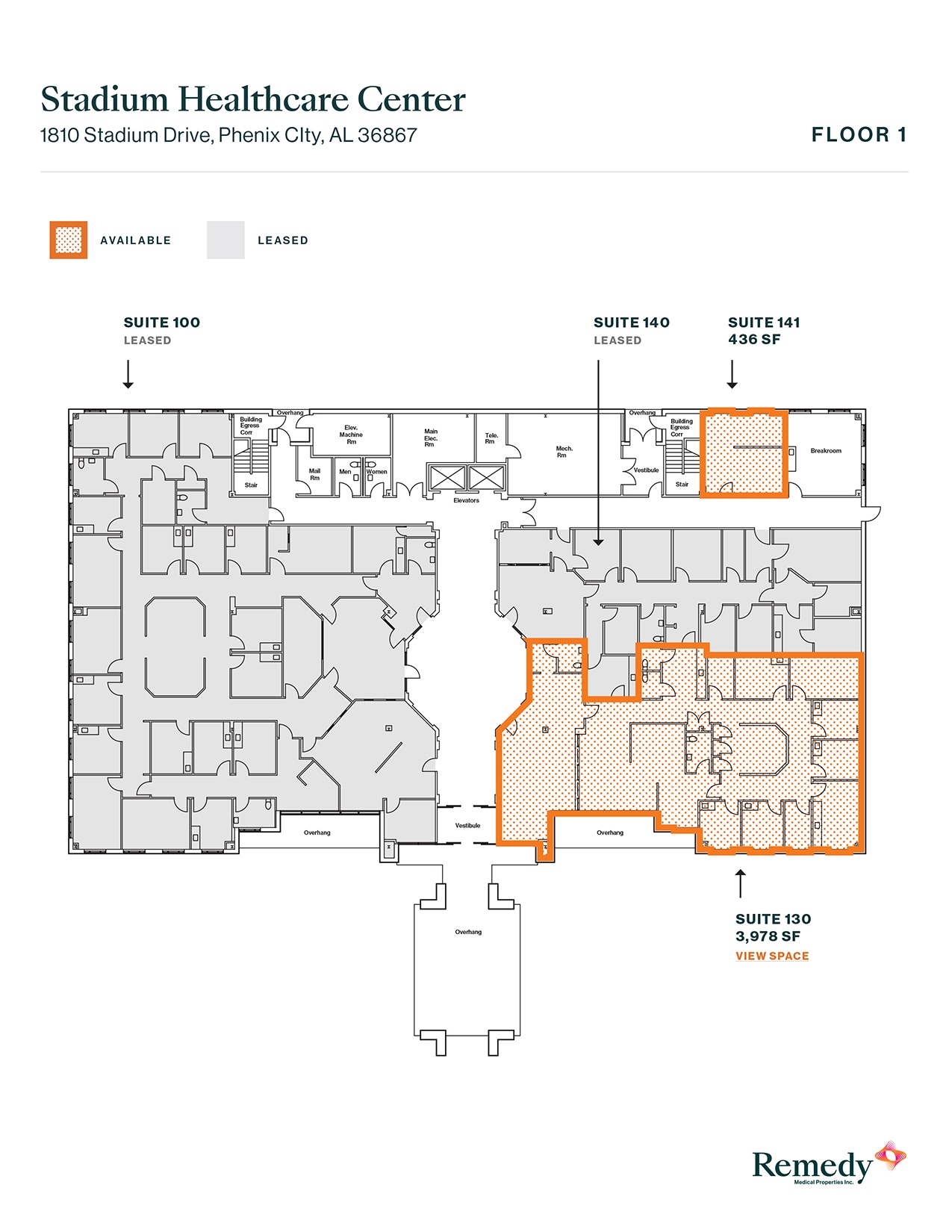 1810 Stadium Dr, Phenix City, AL for lease Floor Plan- Image 1 of 13