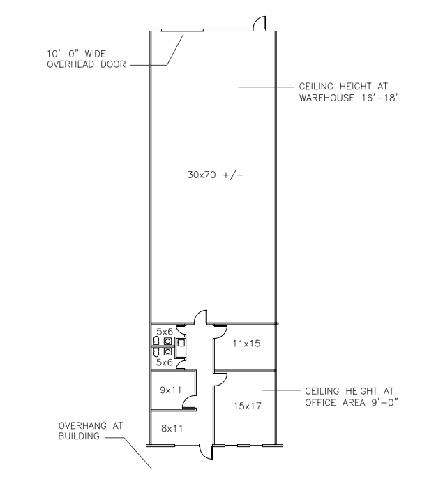 7100 N Loop Fwy E, Houston, TX for lease Floor Plan- Image 1 of 1