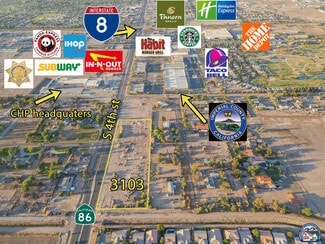 Plus de détails pour 3103 4th st, El Centro, CA - Terrain à vendre