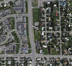 19th, Bozeman, MT - Aerial map view