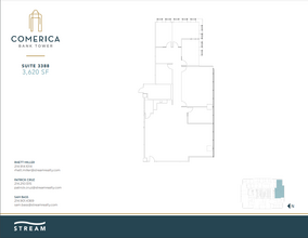 1717 Main St, Dallas, TX for lease Floor Plan- Image 2 of 2