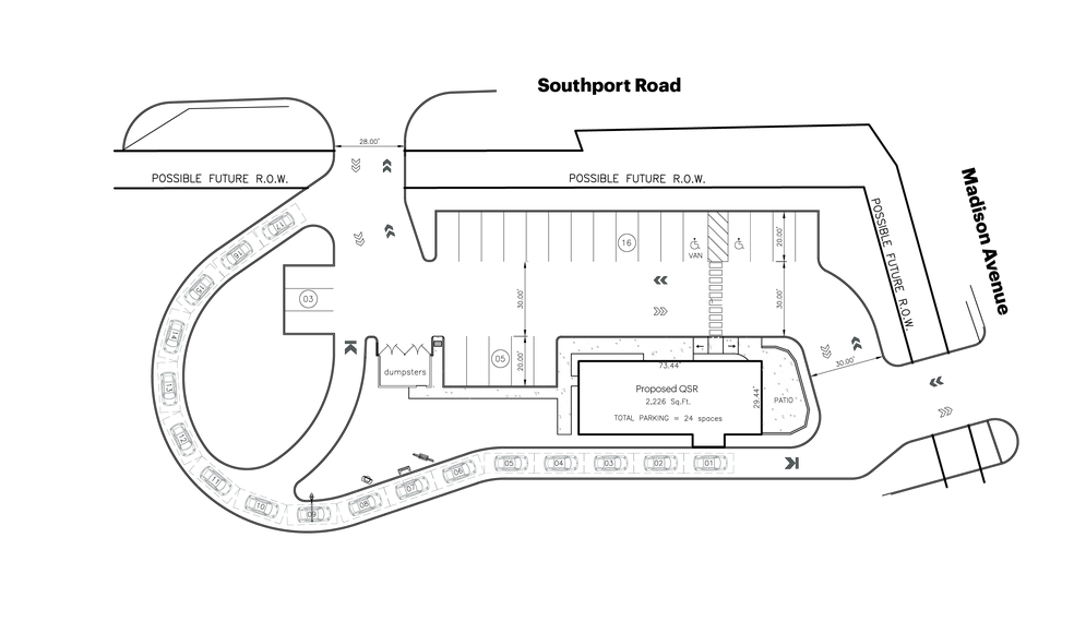 7002 S Madison Ave, Indianapolis, IN à vendre - Photo du bâtiment - Image 2 de 6