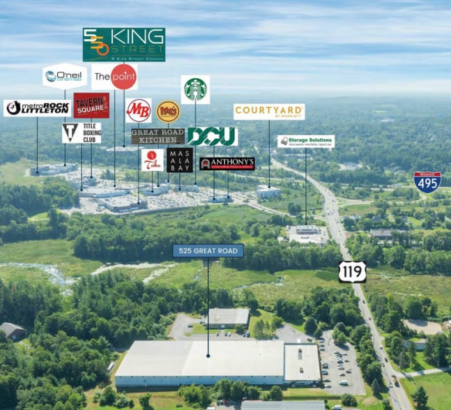 525 Great Rd, Littleton, MA for lease - Building Photo - Image 3 of 10