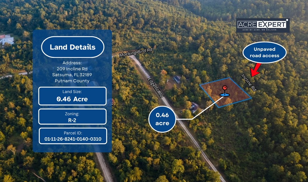 209 Incline Rd, Satsuma, FL à vendre - Photo principale - Image 1 de 1