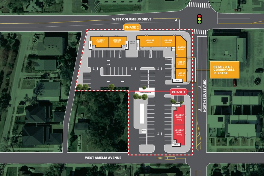 2502 – 2504 North Boulevard, Tampa, FL à louer - Plan de site - Image 3 de 5
