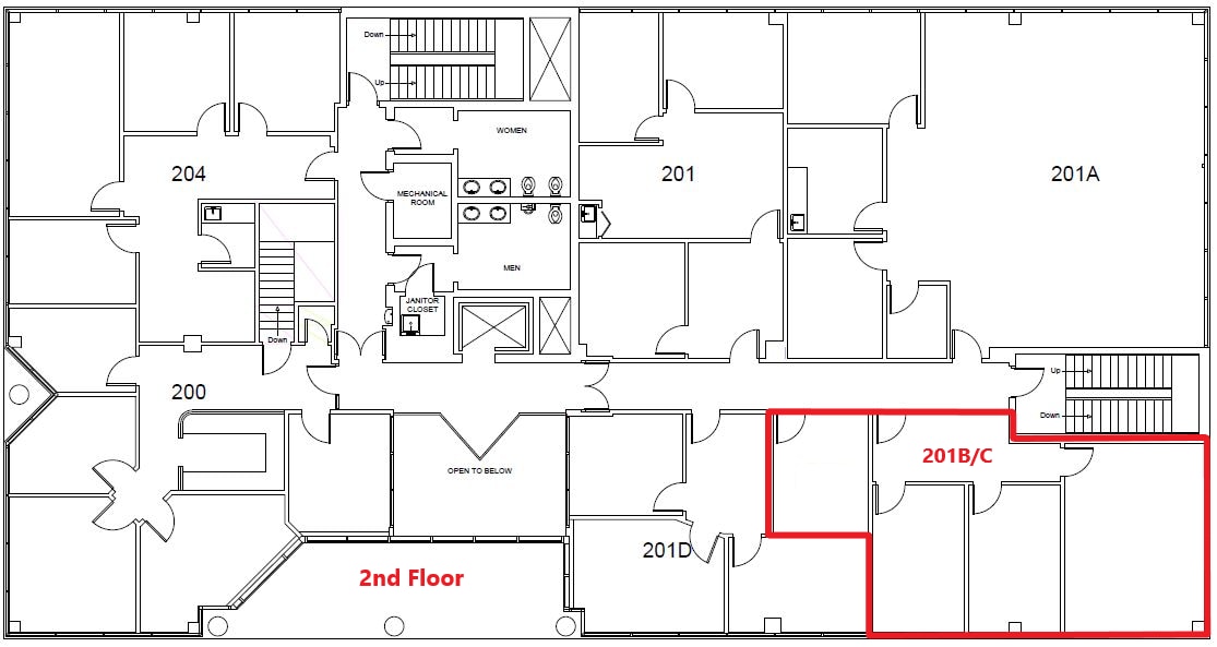 4020-4088 Park St N, Saint Petersburg, FL à louer Plan d’étage- Image 1 de 1