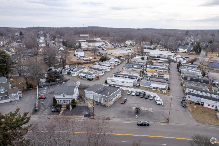 635 E Washington St, North Attleboro, MA for sale - Aerial - Image 3 of 4