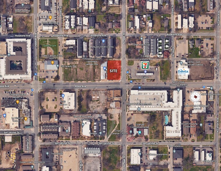 4225-4233 Ross Ave, Dallas, TX à louer - Photo du bâtiment - Image 1 de 2