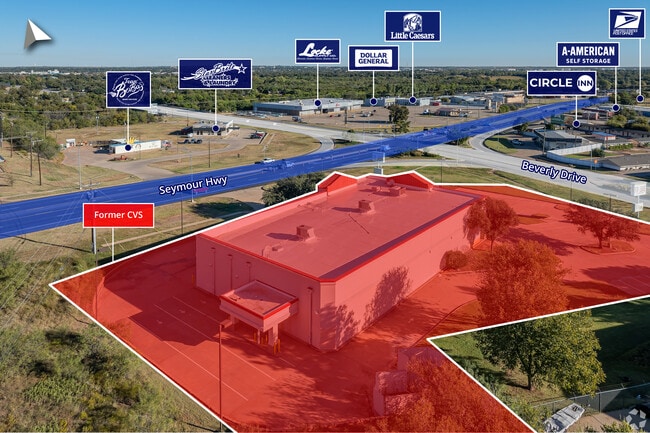 More details for 3201 Seymour Hwy, Wichita Falls, TX - Retail for Auction