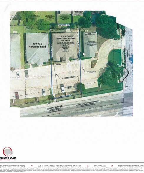 411 Harwood Rd, Bedford, TX for sale - Plat Map - Image 2 of 10