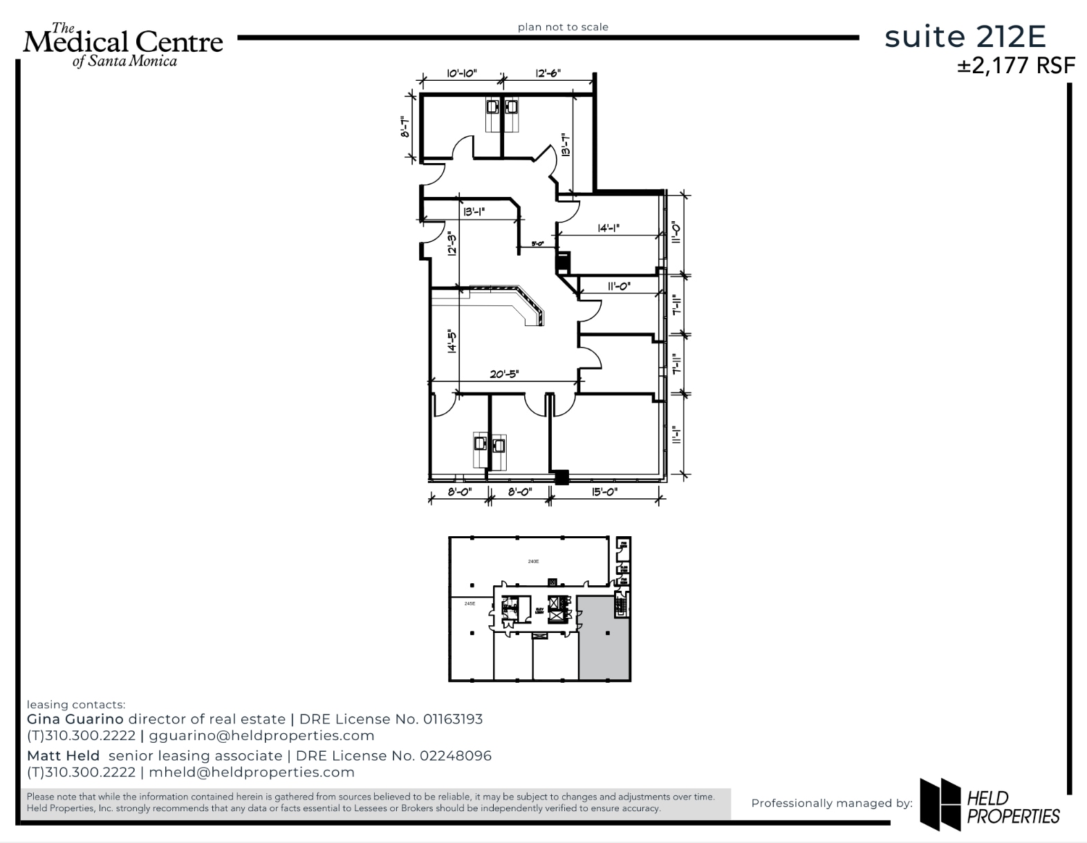 2021 Santa Monica Blvd, Santa Monica, CA for lease Floor Plan- Image 1 of 9