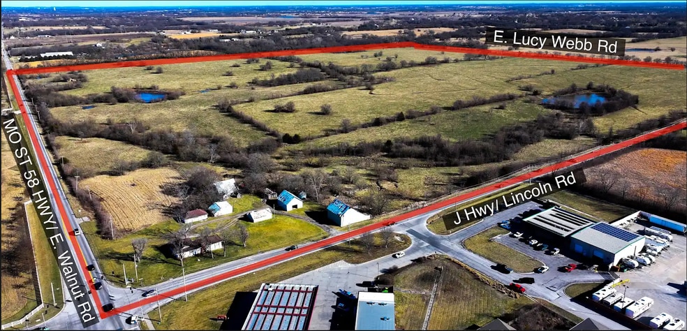 1101 E Walnut St, Raymore, MO for sale - Aerial - Image 3 of 6