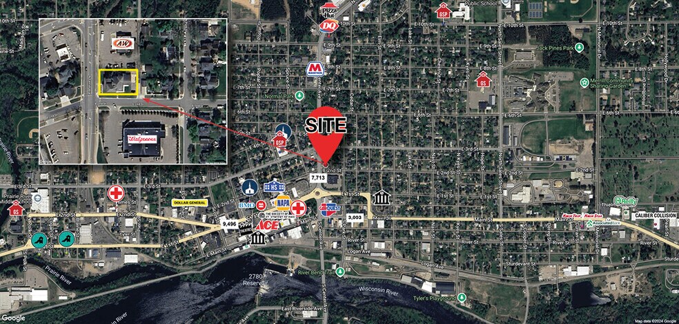 201 N Center Ave, Merrill, WI à vendre - Photo du bâtiment - Image 3 de 3