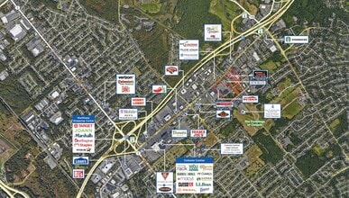 145 Wolf Rd, Colonie, NY - AERIAL  map view