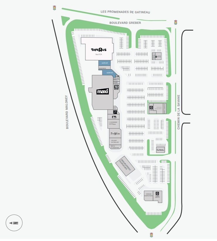 25 Rd Savane, Gatineau, QC for lease Site Plan- Image 1 of 8