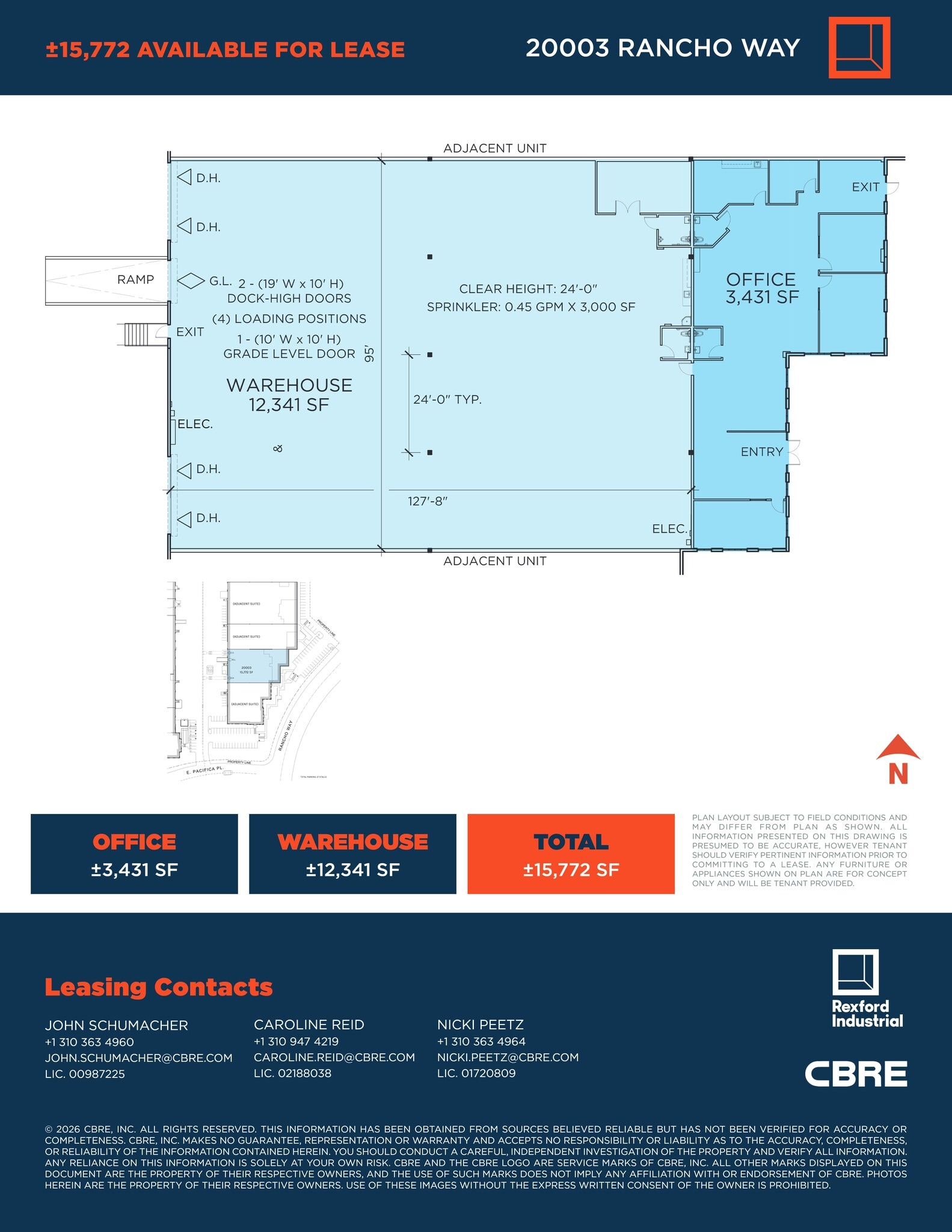 20001-20021 S Rancho Way, Rancho Dominguez, CA for lease Site Plan- Image 1 of 1