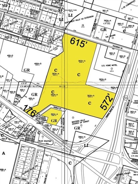 I 35 Frontage, Temple, TX for sale - Plat Map - Image 3 of 3