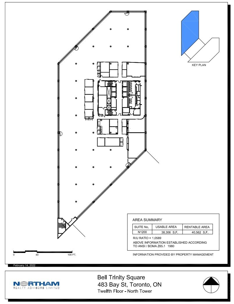 483 Bay St, Toronto, ON for lease Floor Plan- Image 1 of 1