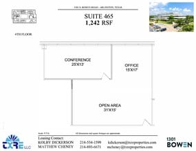 1301 S Bowen Rd, Arlington, TX for lease Floor Plan- Image 1 of 1