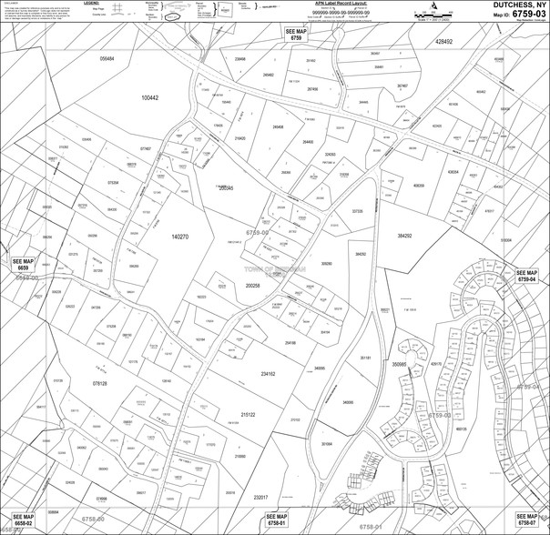 1328 Beekman Rd, Hopewell Junction, NY à vendre - Plan cadastral - Image 1 de 1