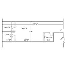 1395 S Marietta Pky SE, Marietta, GA à louer Plan d’étage- Image 1 de 1