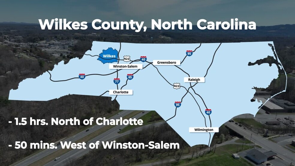 1598 Stokes St, Wilkesboro, NC à vendre - Vidéo sur l’inscription commerciale - Image 2 de 2