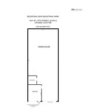 1525 W 13th St, Upland, CA for lease Floor Plan- Image 1 of 1