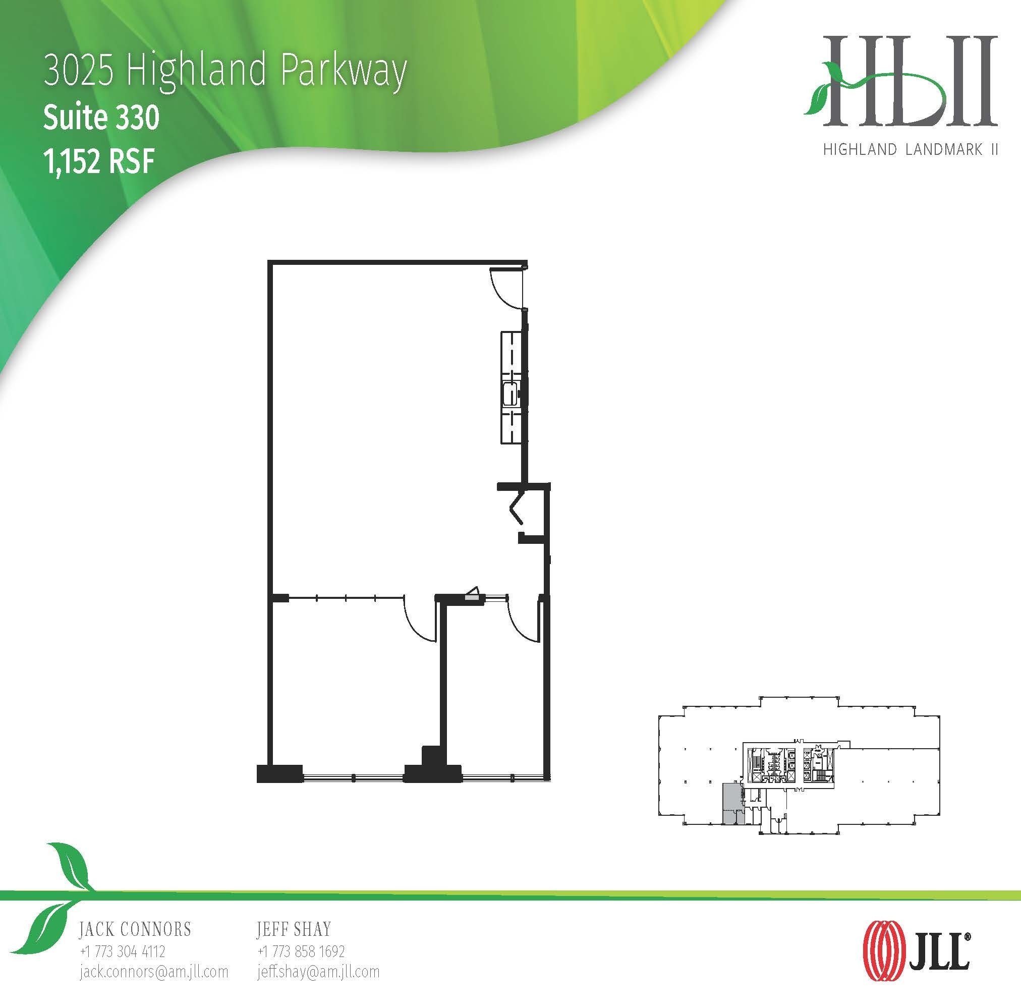 3025 Highland Pky, Downers Grove, IL for lease Floor Plan- Image 1 of 1