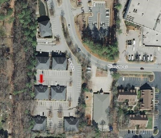 140 Iowa Ln, Cary, NC à vendre - Aérien - Image 3 de 4