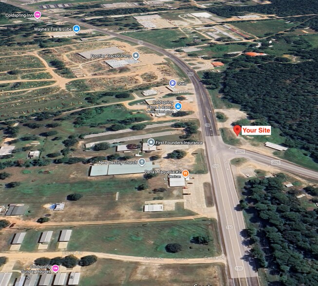 13412 TX-150, Coldspring, TX à louer - Aérien - Image 3 de 4