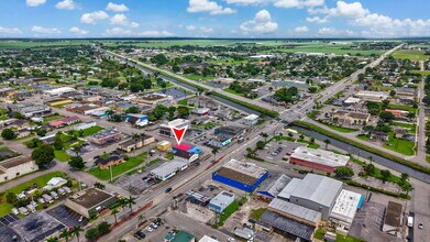200 S Main St, Belle Glade, FL - Aerial  map view