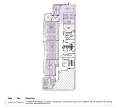 7514 Wisconsin Ave, Bethesda, MD à louer Plan d’étage- Image 1 de 1