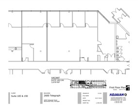 2600 S Telegraph Rd, Bloomfield Hills, MI à louer Plan d  tage- Image 2 de 4