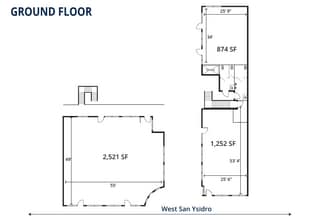 165 W San Ysidro Blvd, San Ysidro, CA for lease Floor Plan- Image 1 of 1