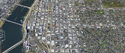 601 SE Clay St, Portland, OR - AERIAL  map view