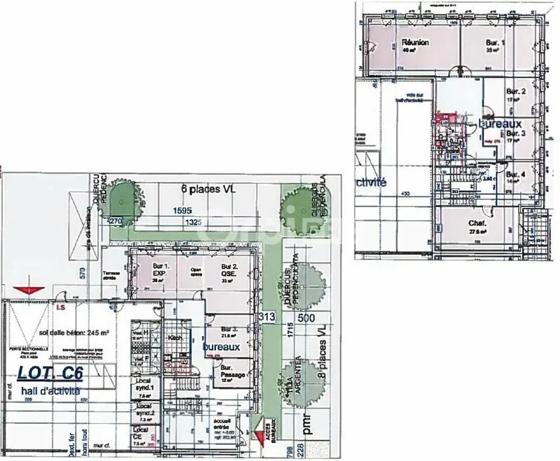 Flex in Saint-Priest for lease Floor Plan- Image 1 of 3