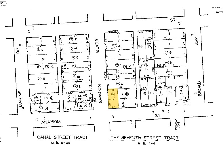 800-808 N Avalon Blvd, Wilmington, CA à louer - Plan cadastral - Image 2 de 19