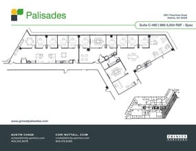 5901 Peachtree Dunwoody Rd NE, Atlanta, GA for lease Site Plan- Image 2 of 2