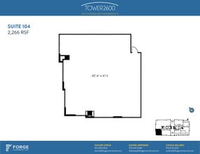 2600 N Central Expy, Richardson, TX for lease Floor Plan- Image 1 of 1