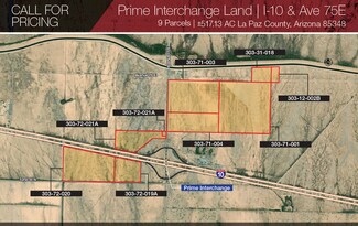 Plus de détails pour 42182 Vicksburg Rd, Salome, AZ - Terrain à vendre
