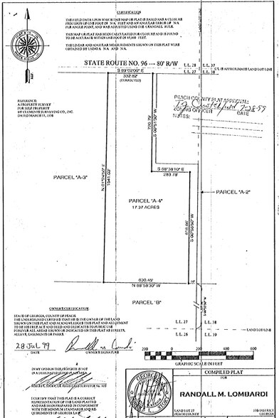 13216 SR 96, Fort Valley, GA à vendre - Plan cadastral - Image 3 de 3