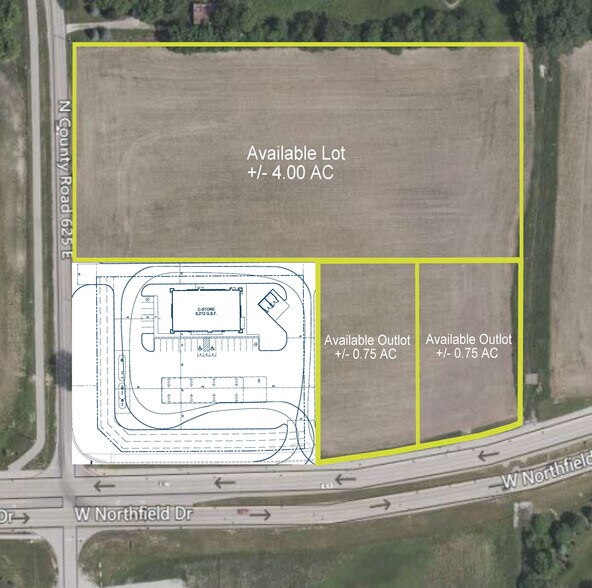 850 West Northfield Drive, Brownsburg, IN à louer - Photo du bâtiment - Image 2 de 3