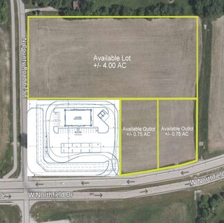 More details for 850 West Northfield Drive, Brownsburg, IN - Land for Sale