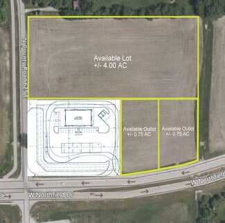 Plus de détails pour 850 West Northfield Drive, Brownsburg, IN - Terrain à vendre